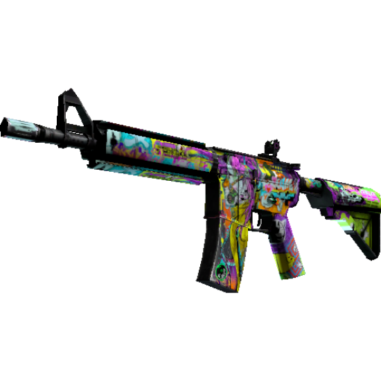 M4A4 | Vivid Fragrance (Battle-hardened)